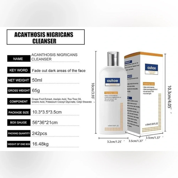 NWT Acne and Spots Cleansing Lotion Relief 50ml for Dry Skin Facial Cleanser - Picture 11 of 11